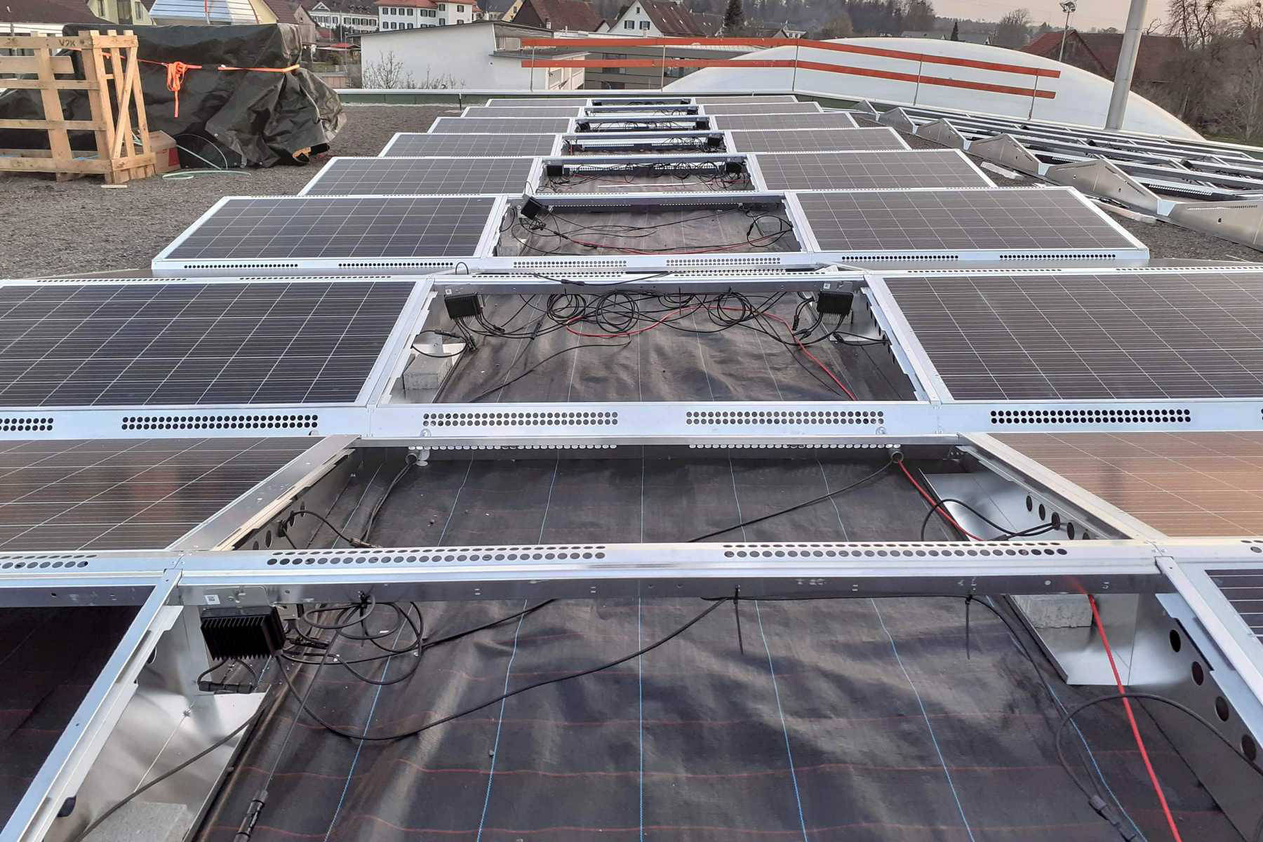 Wir erledigen für Sie auch die Montage das Sie nur einen Ansprechpartner haben